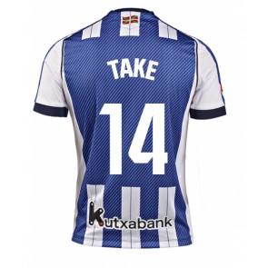 Real Sociedad Takefusa Kubo #14 Hjemmebanetrøje 2025-26 Kortærmet